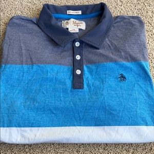 Mens Penguin heritage slim fit polo